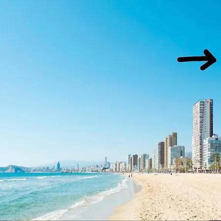 Luminoso En Primera Linea De Playa * ベニドルム